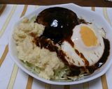 我が家の『手抜きでも美味しいロコモコ♪』作り方12写真