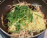 ＊絶品！豚ニラもやしの甘辛焼きそば＊作り方3写真