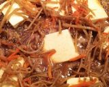 きんぴらde牛肉の柳川風玉子とじ作り方2写真