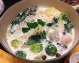 豚バラ肉と白菜のスパイスミルク鍋作り方9写真