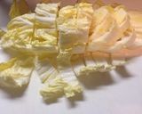 ★白菜と豚肉の味噌クリームパスタ★作り方1写真