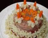 甘いもの嫌いのための誕生日。作り方14写真