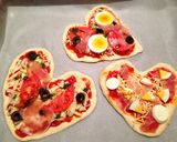 バレンタインに♪ハートのピザ作り方5写真