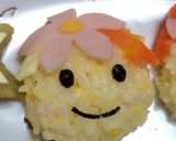 1歳の誕生日プレート♡ミーニャとララパ作り方6写真