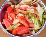 ベーコンとトマトの和風マリネサラダ😘🥗作り方3写真