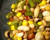 胡麻ソース豆サラダ作り方1写真