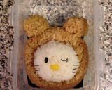 キャラ弁ハローキティバレンタインクマ海外作り方7写真