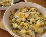 あじとタマゴサラダのパン粉焼き作り方5写真