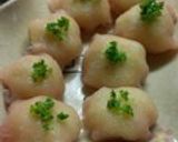 チーズ風味ポテトの生ハム巻き♡作り方3写真