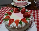 簡単 レアチーズケーキ15㎝型 写真つき作り方8写真