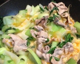 野菜卵とじ作り方3写真