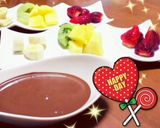 超簡単チョコフォンデュ☆朝食にも♪作り方8写真