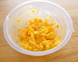 レンジで簡単材料3つスクランブルエッグ作り方5写真
