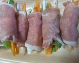 肉巻　すき焼きのたれで作り方4写真
