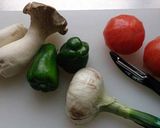 トマトと玉子で(日曜の朝ごはん）作り方1写真