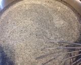 濃厚黒胡麻プリン作り方4写真