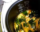 卵スープの素で♪お手軽炊き込みご飯♪作り方3写真