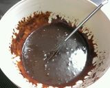三層仕立ての贅沢チョコレートムースケーキ作り方3写真