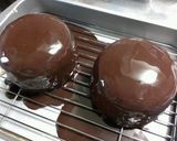 三層仕立ての贅沢チョコレートムースケーキ作り方26写真