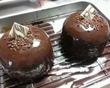 三層仕立ての贅沢チョコレートムースケーキ作り方27写真
