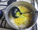 プチッと鍋を使って・卵雑炊作り方5写真