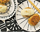 辛旨い♪さばネギ味噌焼きおにぎり作り方7写真