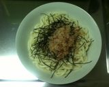 麺つゆ納豆ゆかりうどん作り方4写真