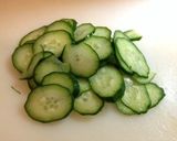 カニカマときゅうりの豆腐サラダ作り方1写真