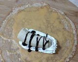 米粉deチョコバナナクレープ作り方6写真