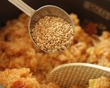 プチッと鍋で♪豚キム炊き込みごはん作り方4写真