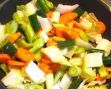 鶏むね肉と野菜の豆乳スープ,チーズ風味作り方3写真