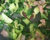 ダラ嫁★チンゲン菜のベーコン炒め作り方5写真