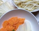 残り野菜で酸辣湯(サンラータン)作り方1写真