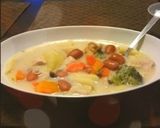 ソーセージとパスタのクリームシチュー作り方3写真
