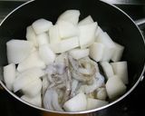 イカ大根のチゲSoup＠プチッと作り方4写真