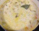 舞茸と鶏肉のクリームスープ♪作り方6写真