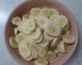 ✿ココアケーキ（バナナ＆胡桃）炊飯器✿作り方4写真
