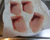 ☆簡単！美味しいかじきのカレームニエル☆作り方1写真