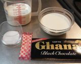 甘くな～いっ！*チョコレートプリン*作り方1写真