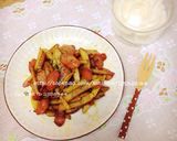 お弁当にも☆カレー風味のウィンナーポテト作り方3写真