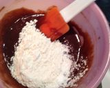 ♥︎ブラウニー風チョコレートケーキ♥︎作り方4写真
