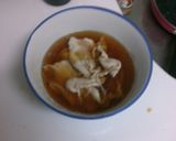レンジで簡単!肉うどん作り方3写真