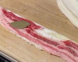白菜と豚バラのチーズ焼き作り方2写真