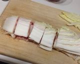 白菜と豚バラのチーズ焼き作り方4写真
