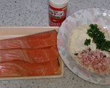 鮭の変わりパン粉焼き&フライ作り方1写真