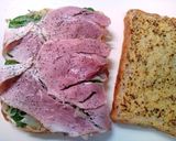熟成ロースハムサンド作り方6写真