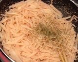 じゃがいものたらこ炒め★ノンオイル作り方3写真