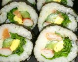 簡単おもてなしに★枝豆イクラ彩り稲荷寿司作り方5写真
