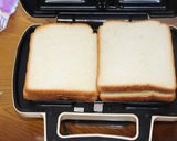 バナナとチョコのホットサンド♡作り方4写真