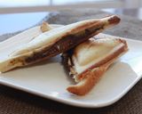 バナナとチョコのホットサンド♡作り方5写真